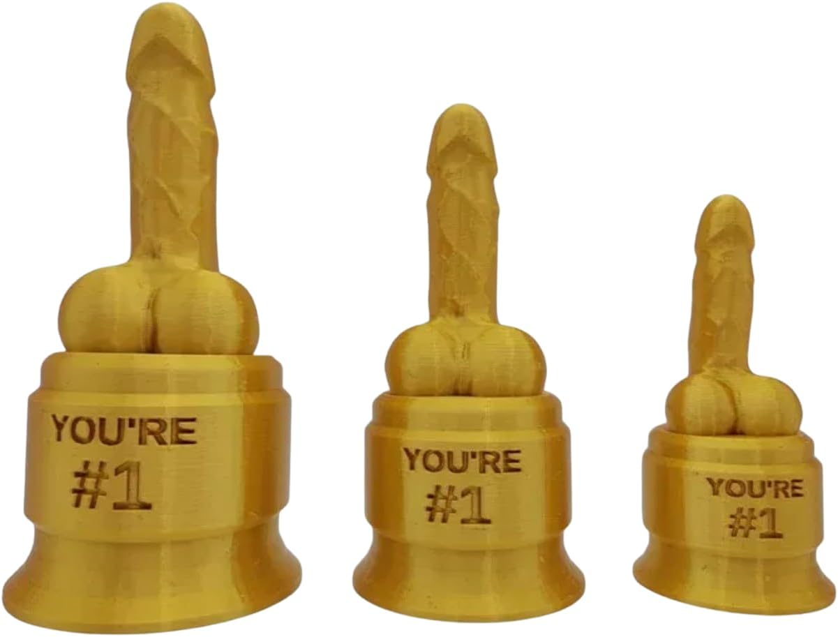 Penis Number 1 Trophy - Unique Gift for Bachelorette Parties