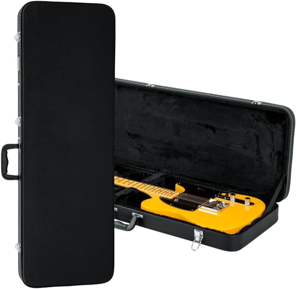 Gator Cases Hard-Shell Wood Case for Standard Electric Guitars