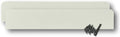 Eagle 1 Rain Gutter Valley Splash Guards - Classic Straight, Almond