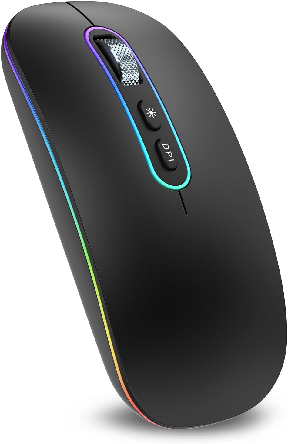 cimetech Rechargeable Wireless Mouse: Dual Mode BT5.1 & 2.4G Slim Design