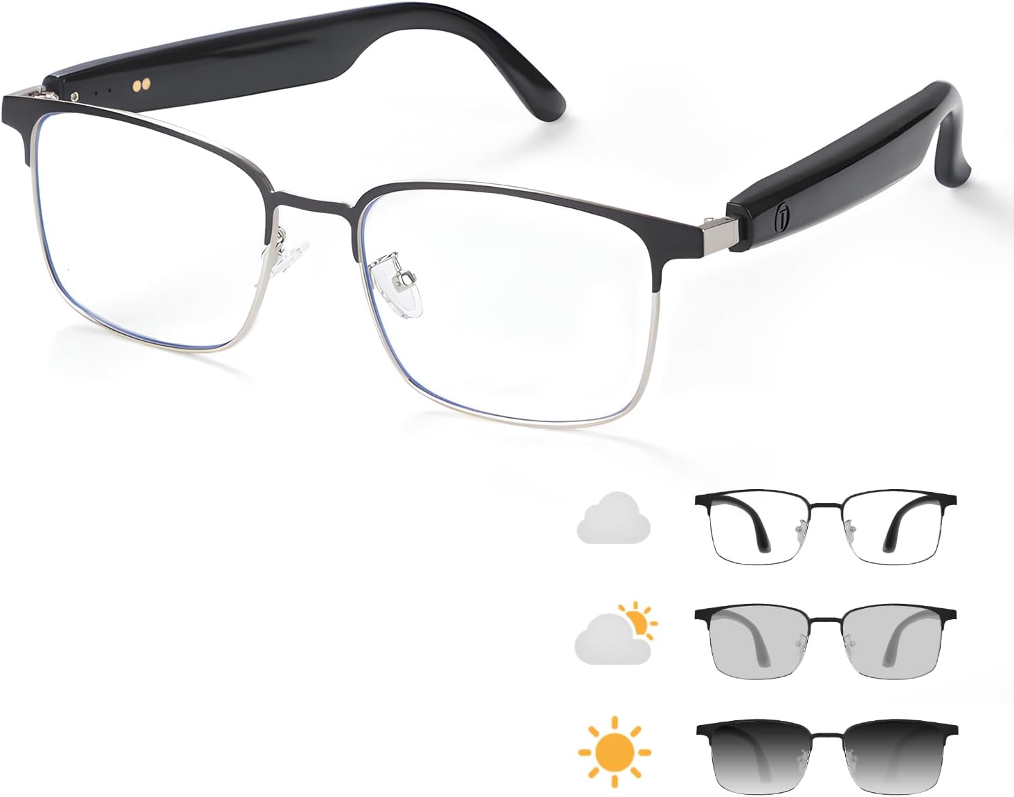 Smart Bluetooth Glasses- Hands-Free Voice Control!
