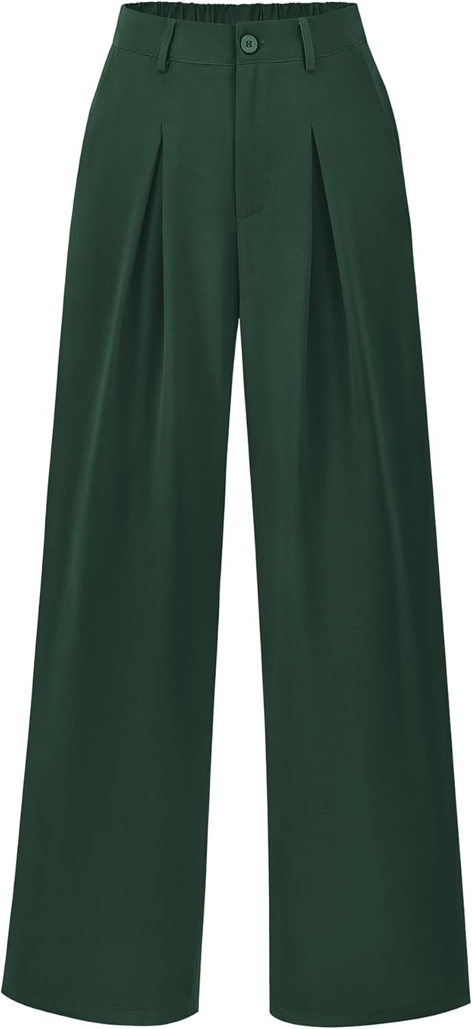 High Waist Palazzo Pants for Women - Stylish Wide Leg Trousers