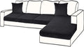 Sectional Couch Covers 4-Piece Velvet Separate L Shape Sofa Cover