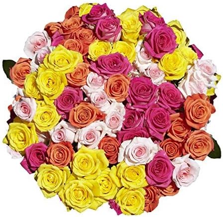 250 Assorted Roses Bouquet - Fresh Flowers for Every Occasion