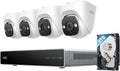 eufy PoE NVR Security System E41 - 4K Turret Kit with 2TB HDD