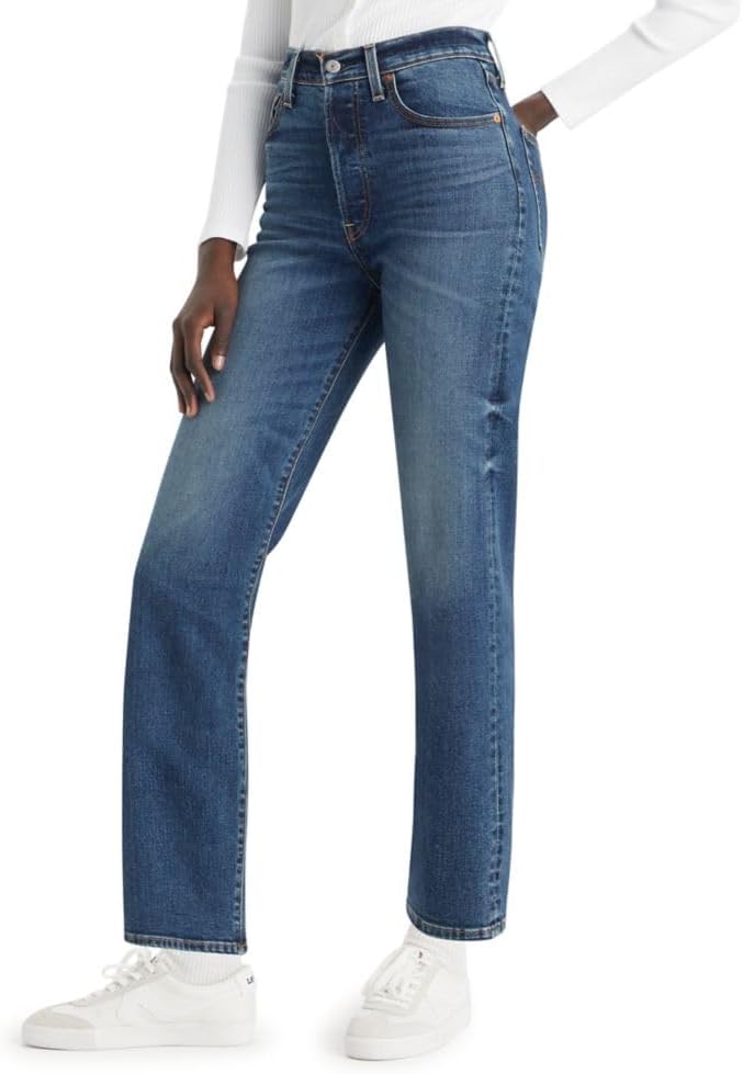 Levi's Women's Ribcage Straight Ankle Jeans for Everyday Style