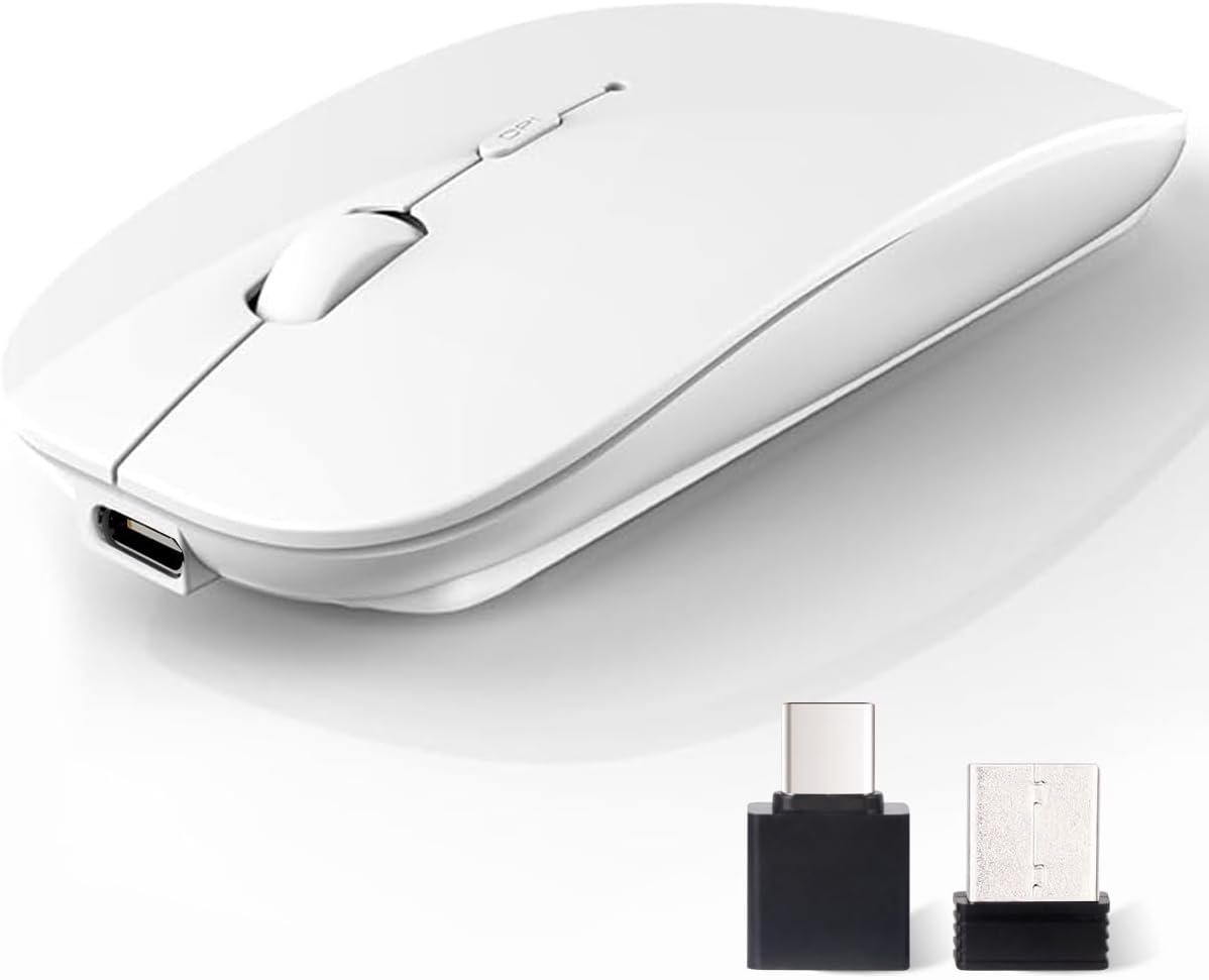 Dual Mode Wireless Mouse - Seamless Connectivity!