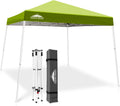 10x10 Slant Leg Pop-up Canopy Tent Grass Green - Easy One Person Setup