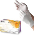 TRONEX Natural Rubber Latex Gloves 100 pcs XS - Comfortable Food Safe