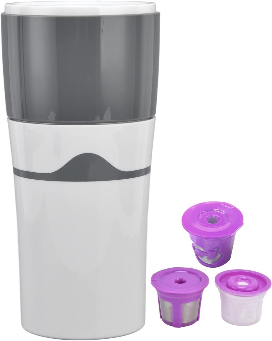 Portable K-Cup Coffee Maker: 360 Leak-Proof Drip for Home & Travel