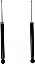 TRQ Rear Shock Absorber Set Compatible with 2014-2018 Mazda 3 - Direct