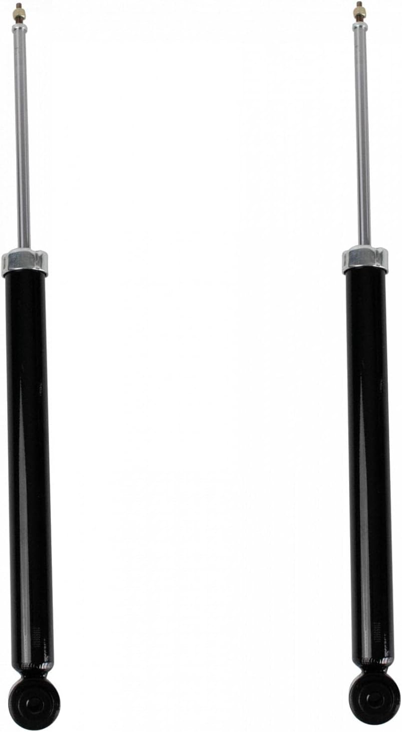 TRQ Rear Shock Absorber Set for 2014-2018 Mazda 3 Vehicles