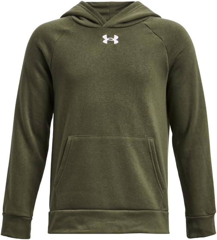 Under Armour Boys Rival Fleece Hoodie for Ultimate Comfort