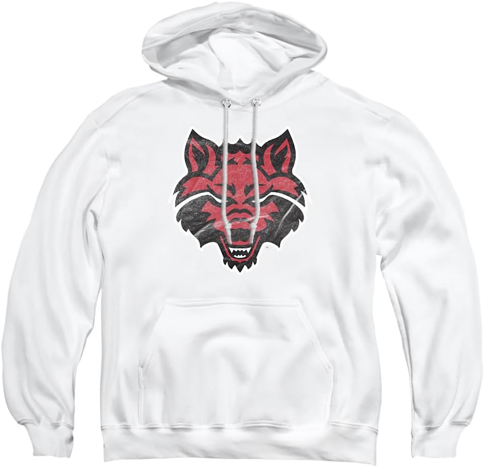 Official Collegiate Distressed Logo Pullover Hoodie Collection