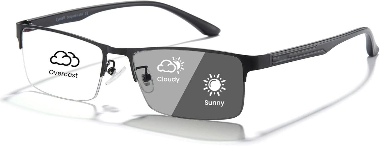 Cyxus Blue Light Glasses for Men with UV Protection and Style