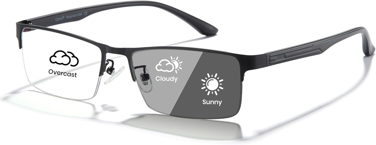 Cyxus Blue Light Glasses for Men with UV Protection and Style