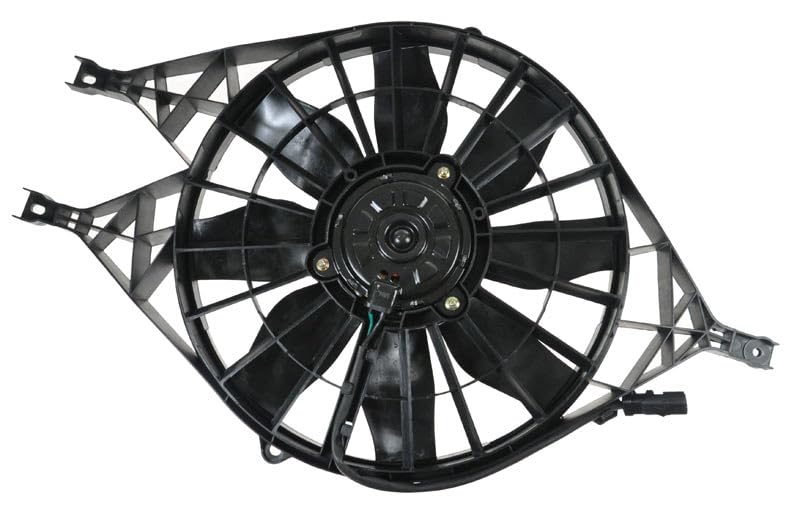 TRQ Radiator Cooling Fan Assembly for Dodge Dakota and Durango