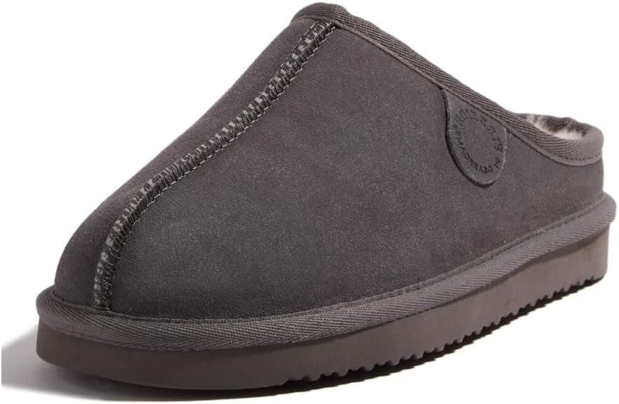 Fireside by Dearfoams Womens Greta Genuine Shearling Clogs