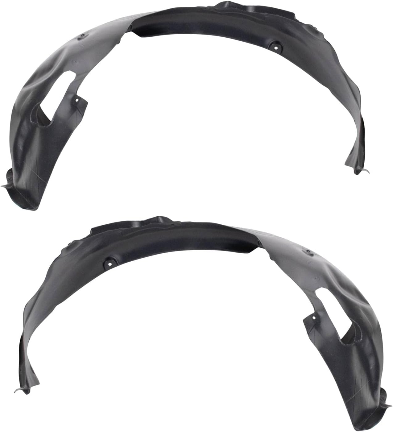 TRQ Front Inner Fender Liner Set for 2019-2020 Hyundai Elantra