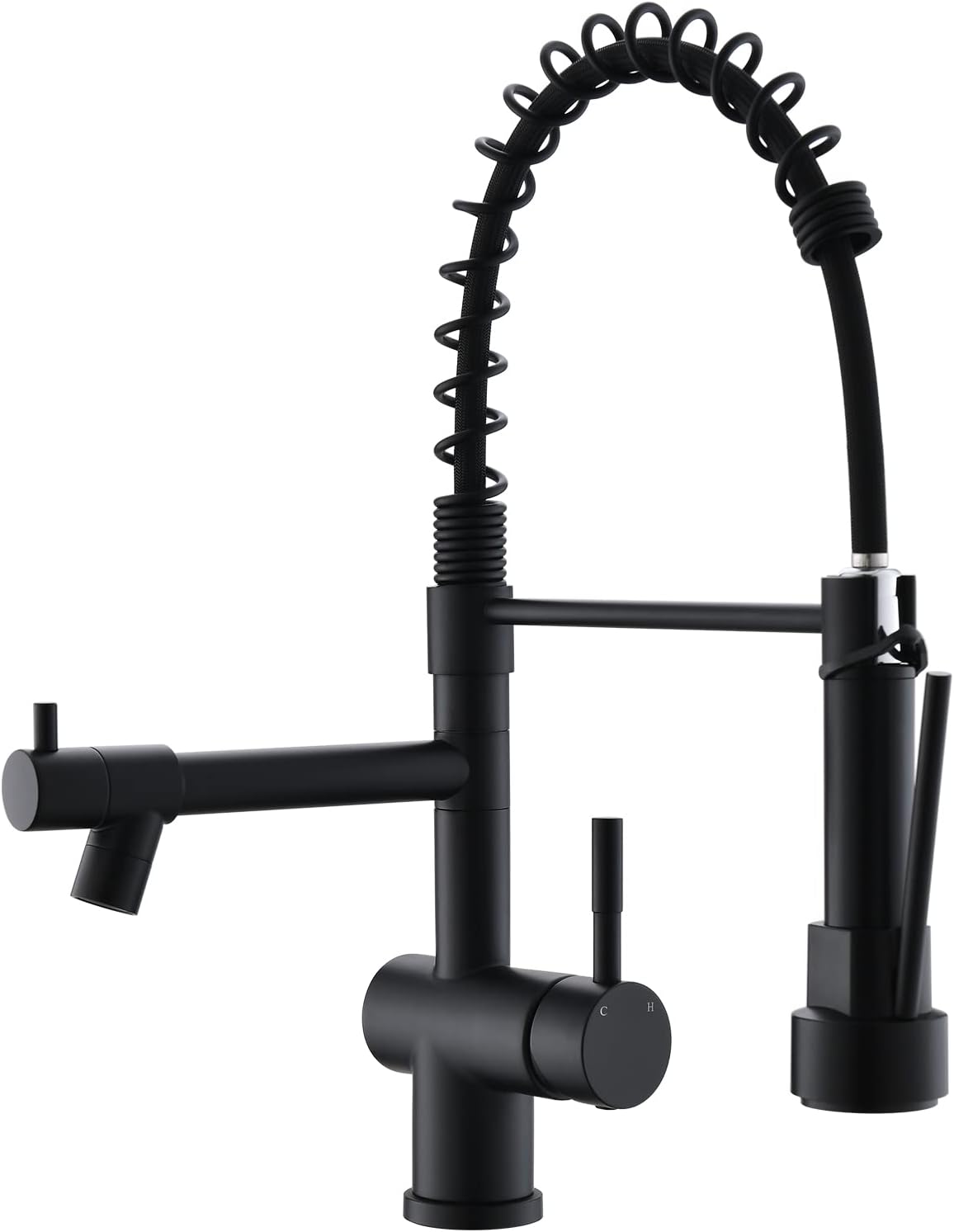Kicimpro Commercial Faucet with Sprayer for Modern Kitchens