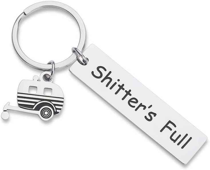 Hilarious RV Keychain for Camping Lovers - Fleure Esme