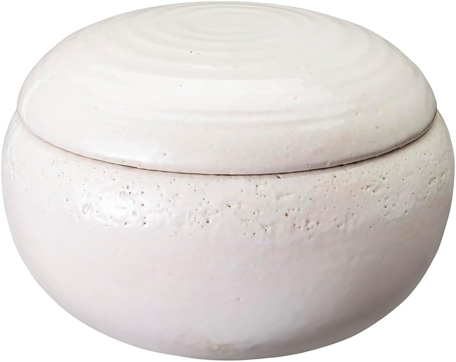 Ande Ware Banko Pottery Large Rice Storage Container - Made in Japan