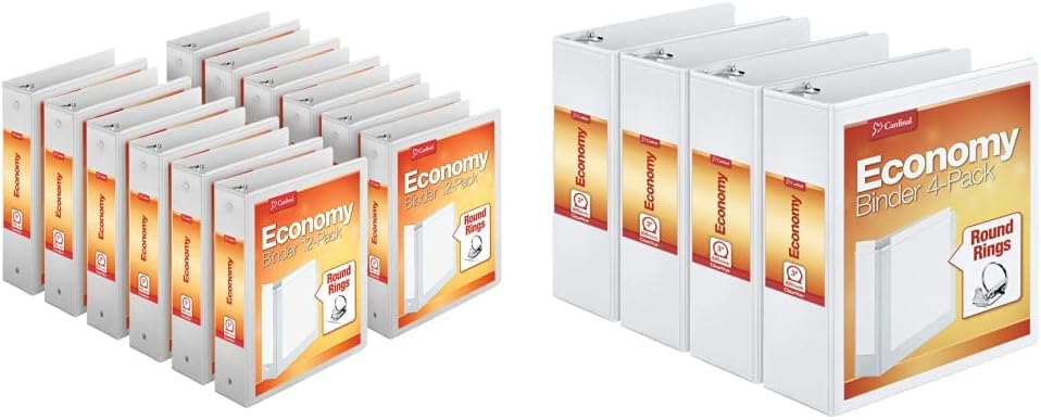 Cardinal Economy 3-Ring Binders for Office and School Use