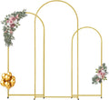 Arch Backdrop Stand Set of 3 - Gold Wedding and Event Arches
