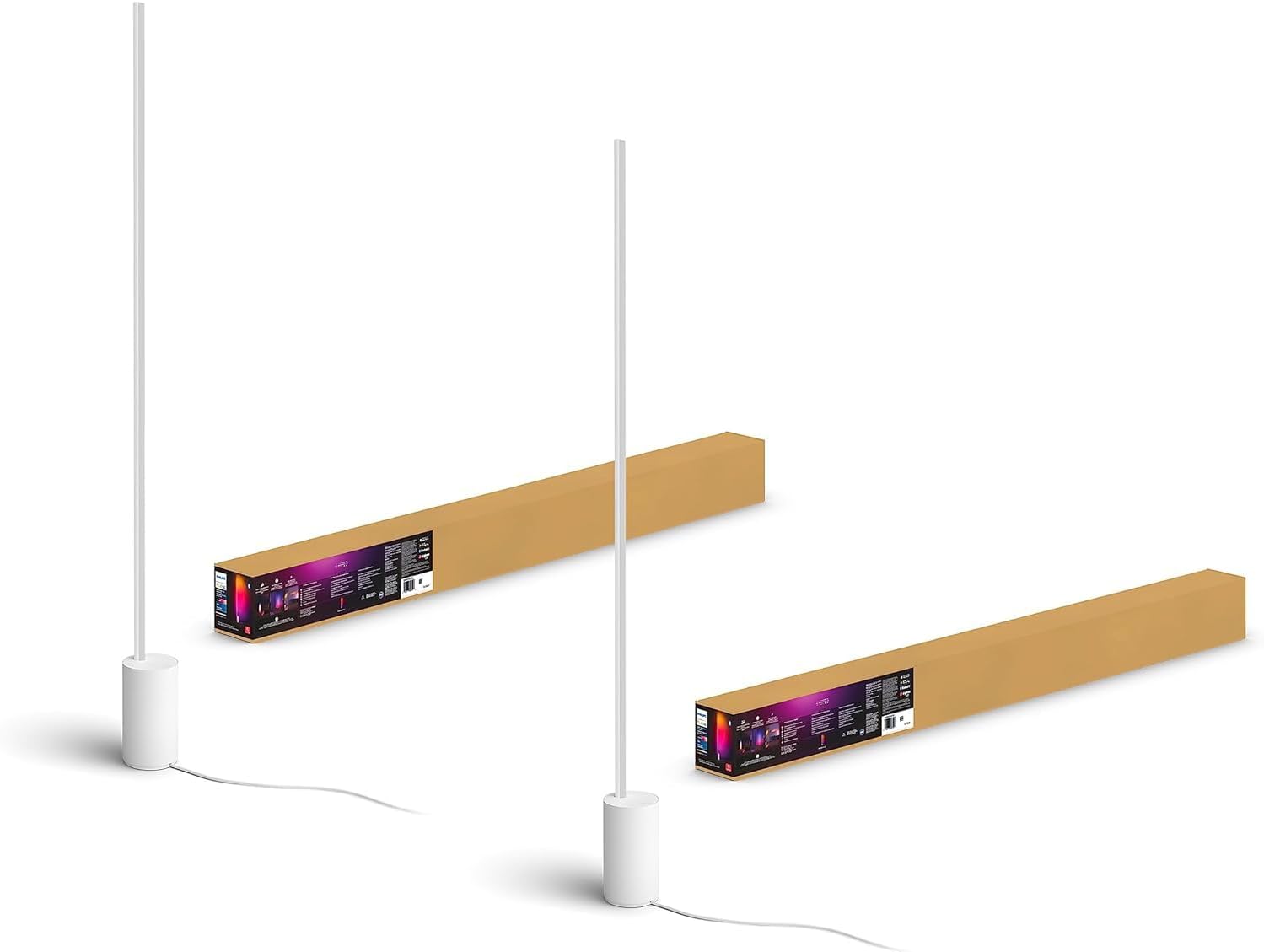 Philips Hue Signe Smart Floor Lamp - Color-Changing LED Lights