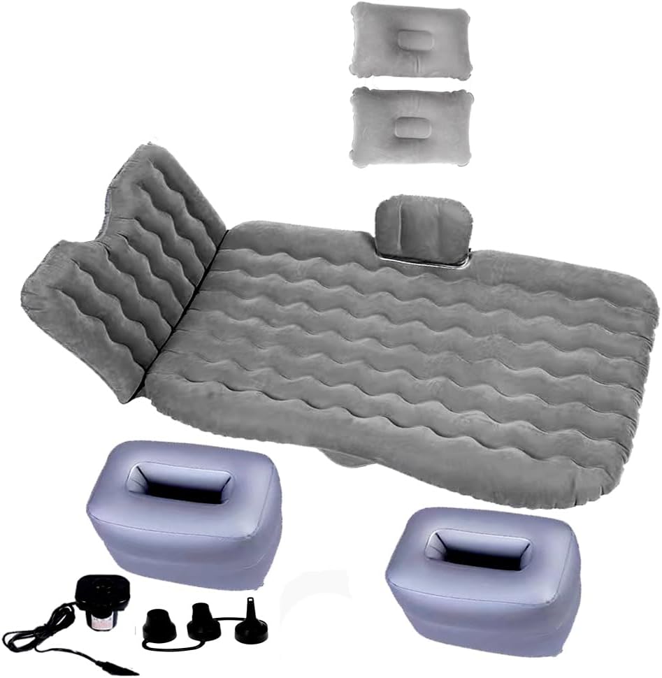 Inflatable Car Air Mattress for Comfortable Travel and Camping