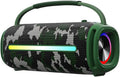 Portable Bluetooth Speaker with Colorful Lights and 20W Bass
