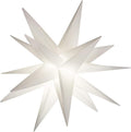 18 in Warm White Moravian Star Light - Easy Assembly Timer