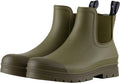 Planone Wide Width Short Rain Boots for Women - Waterproof Comfort