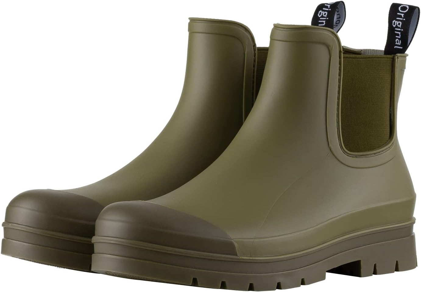 Planone Wide Width Short Rain Boots for Women - Waterproof Comfort