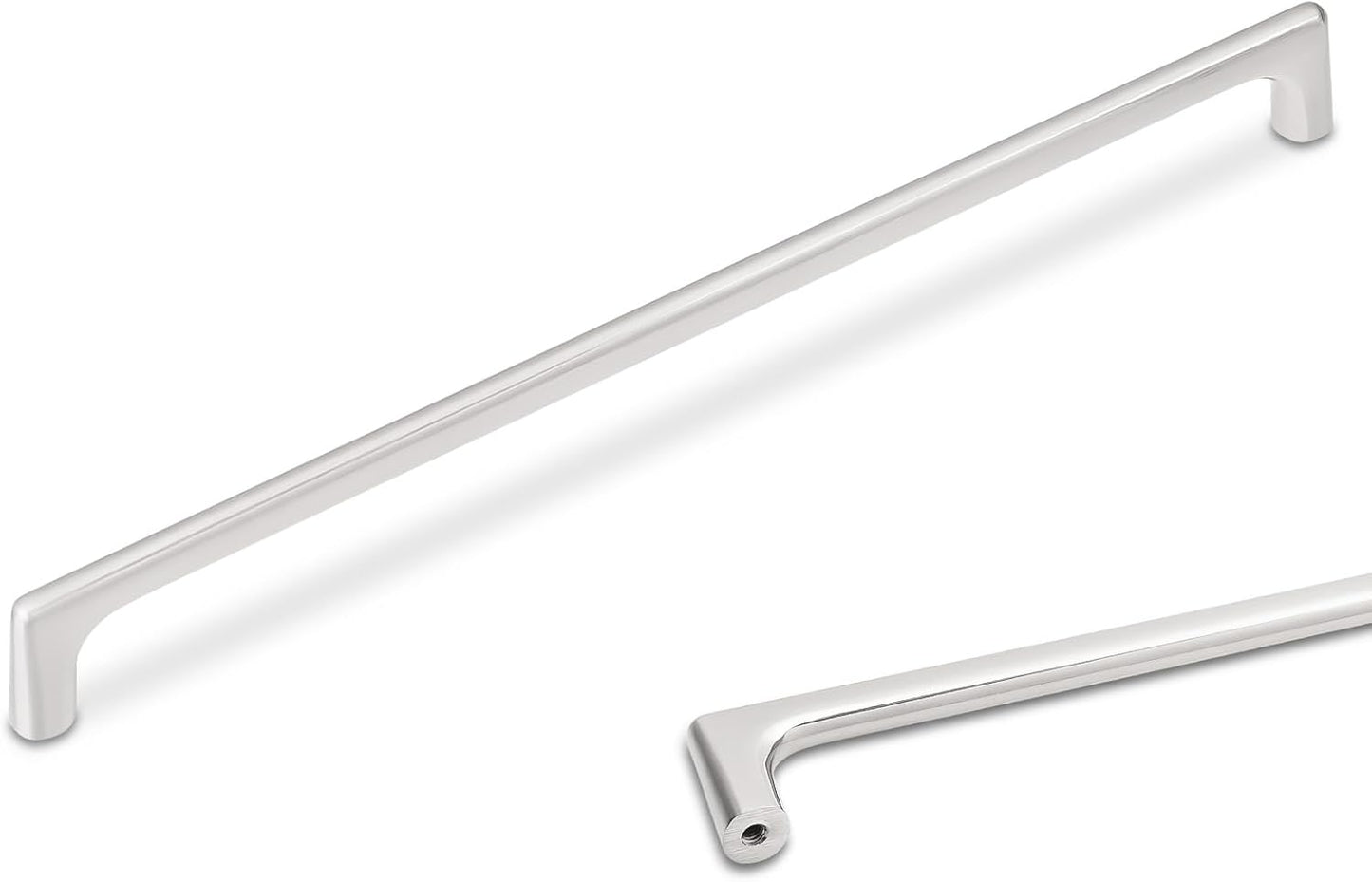 Brushed Satin Nickel Kitchen Cabinet Handles for Modern Homes