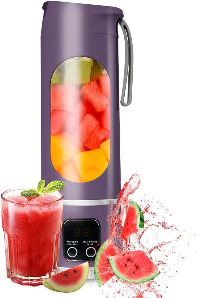 Compact USB Juicer Blender ~ On-the-Go Mixing!