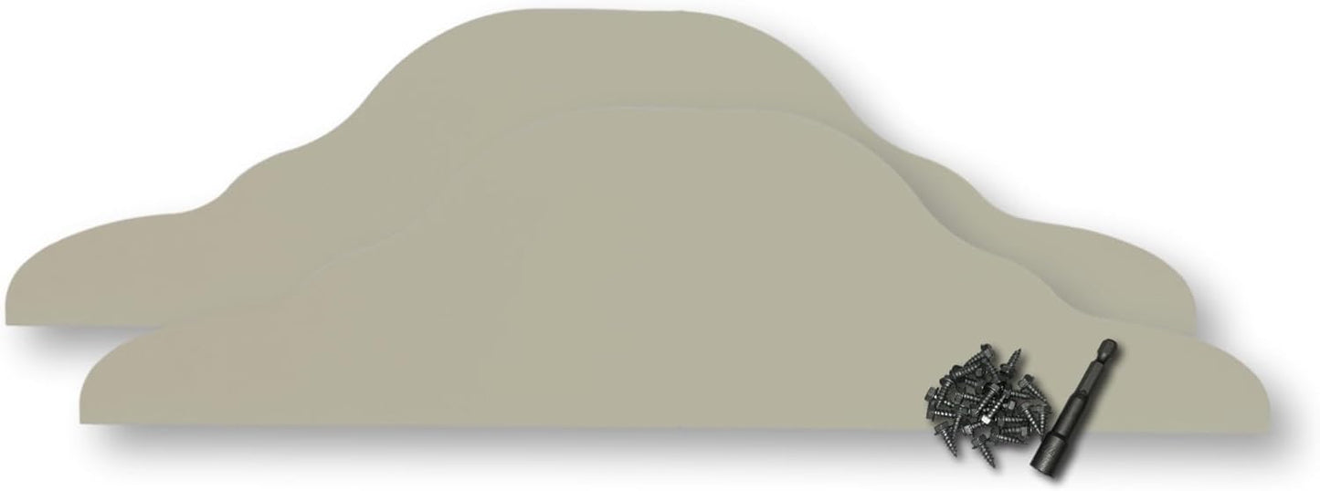Eagle 1 Rain Gutter Valley Splash Guards for Home Protection