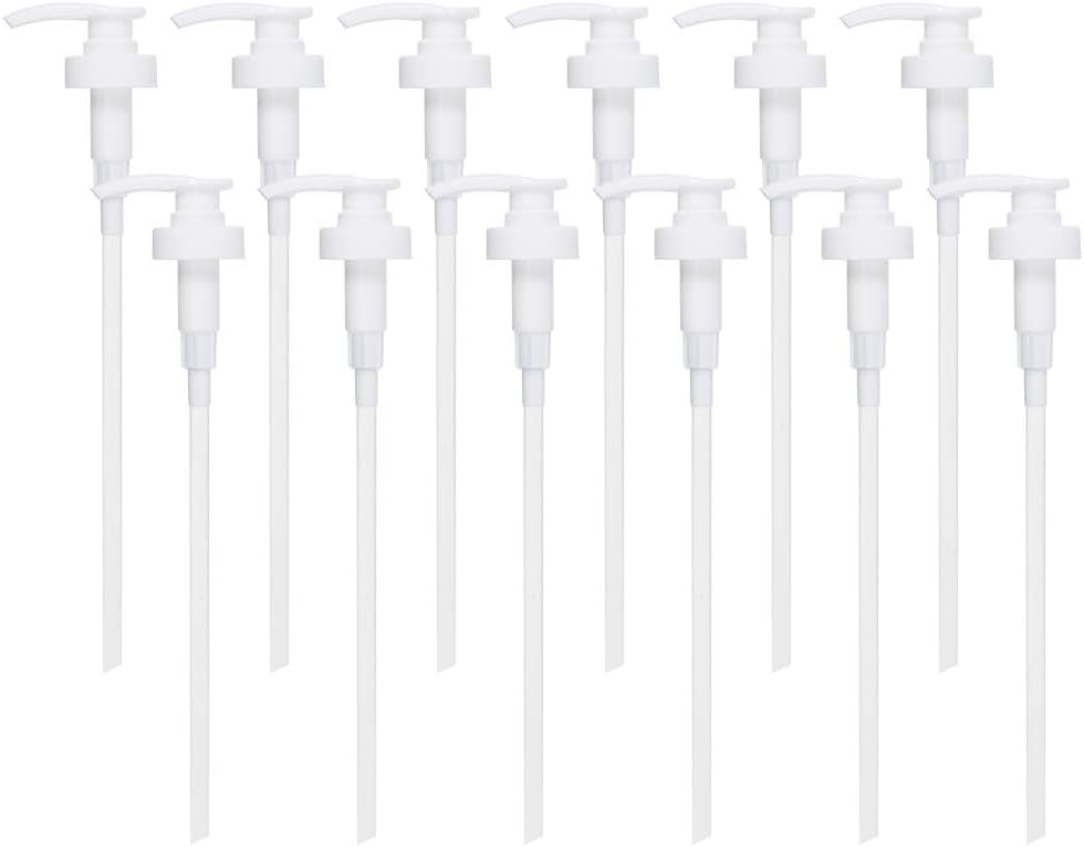 12 Pack Snow Cone Syrup Pump Lid Top Replacement