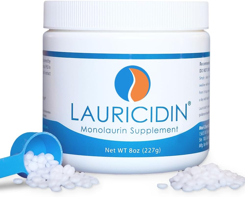 Lauricidin Monolaurin Supplement for Immune and Gut Health