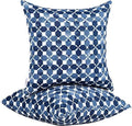 Outdoor Throw Pillows 18x18 in Set of 2 - Durable Patio Accent