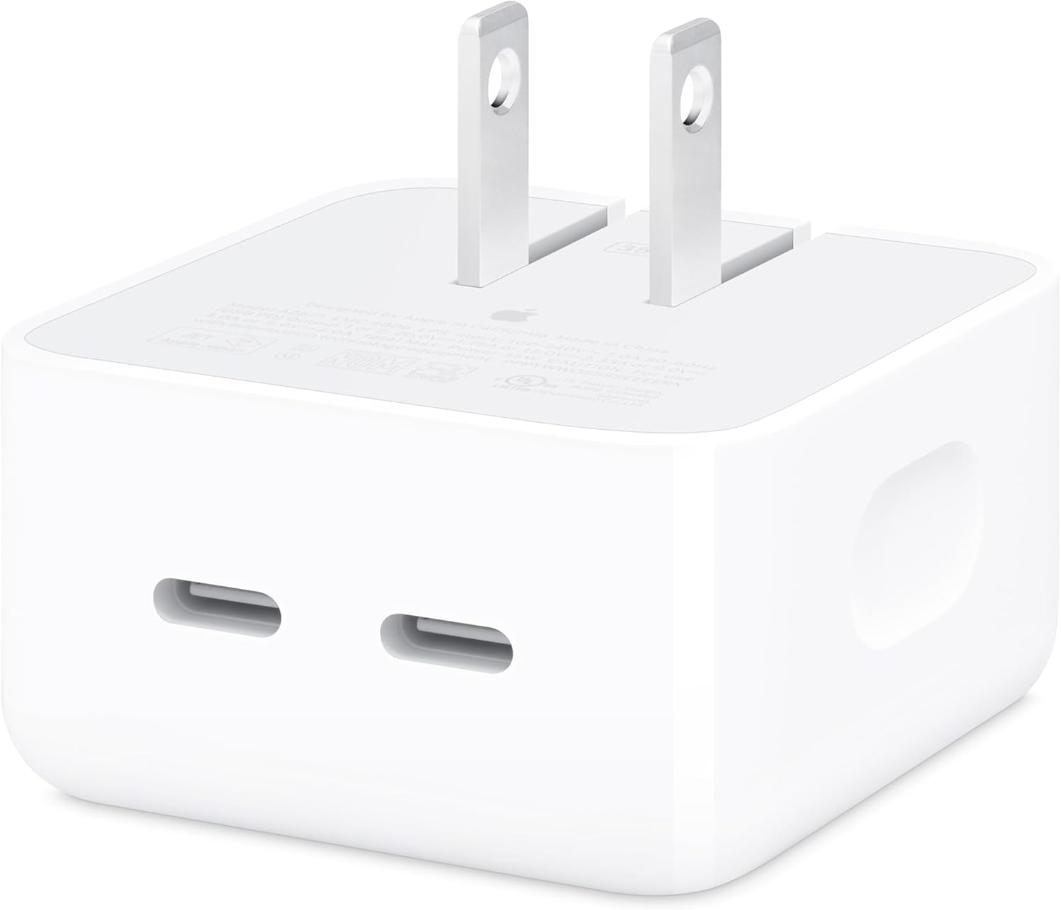 Apple 35W Dual Port Compact Power Adapter - Faster Charging