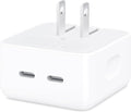 Apple 35W Dual USB-C Port Compact Power Adapter - Charge Two Devices