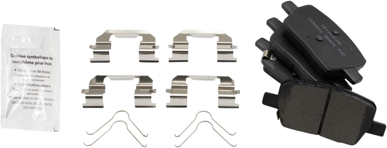 TRQ Rear Brake Pads Ceramic for Buick Enclave and More