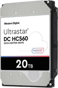 WD Ultrastar DC HC560 20 TB Internal Hard Drive - Enterprise Capacity