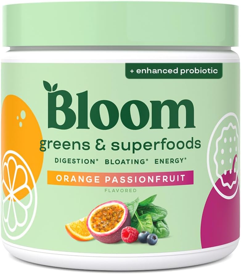 Bloom Nutrition Superfood Greens Powder for Gut Health & Energy