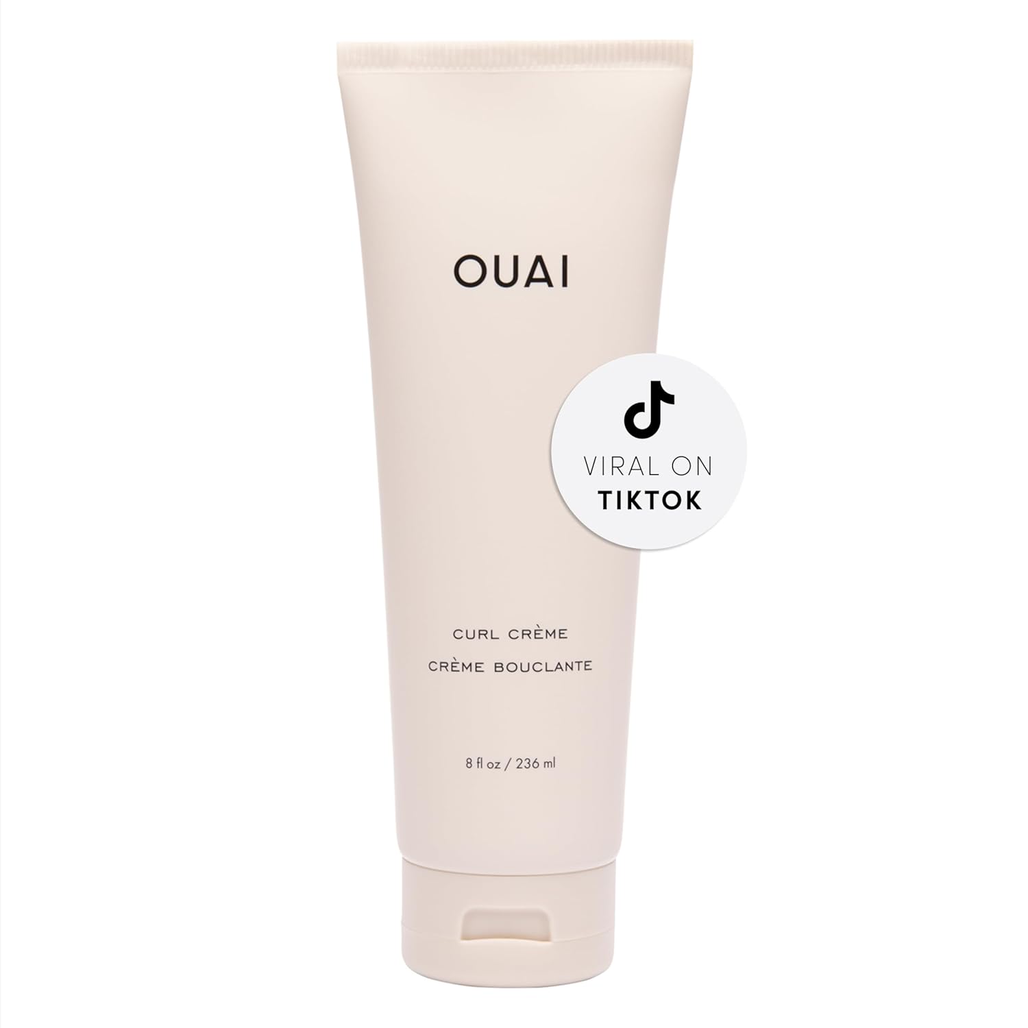 Hydrated, Shiny Curls with OUAI Curl Cream