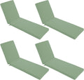 Outdoor Chaise Lounge Cushion Set of 4 - Weatherproof and Chic