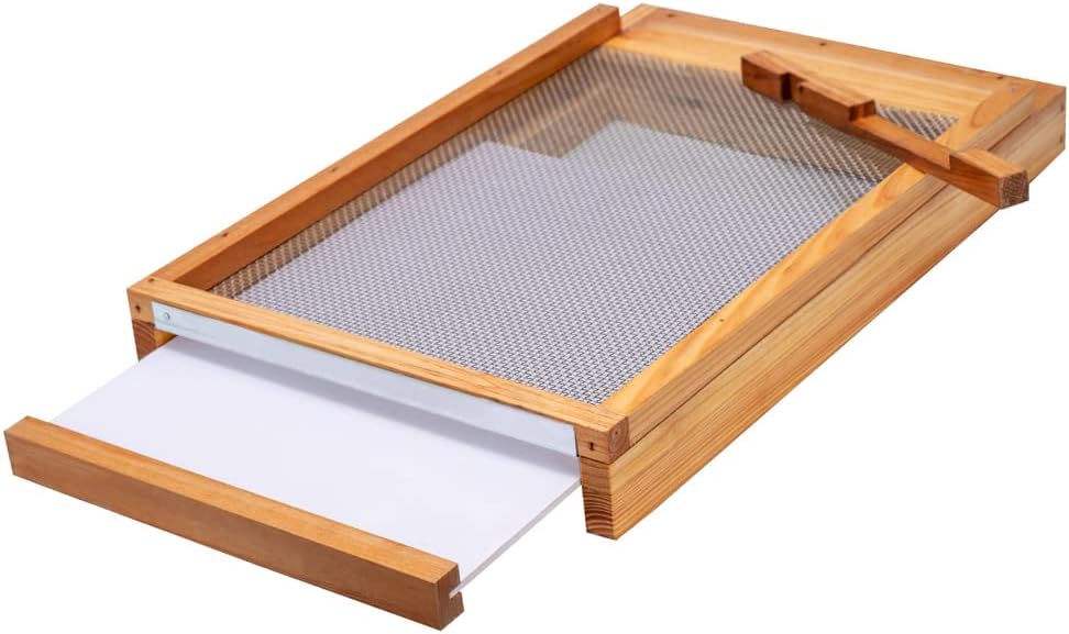 BeeCastle Beehive Screened Bottom Board for 10-Frame Hives