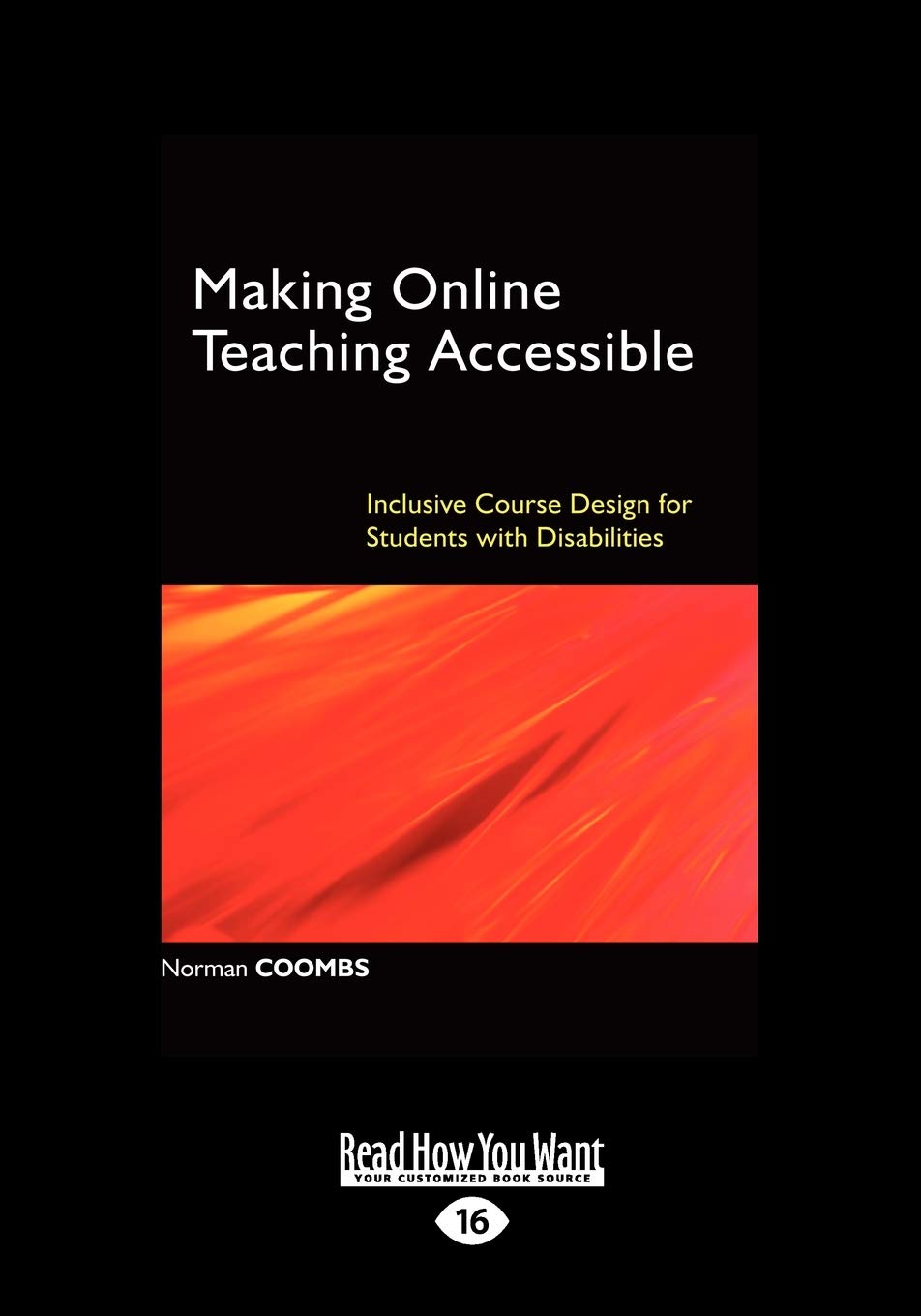 Making Online Teaching Accessible: Inclusive Course Design Guide