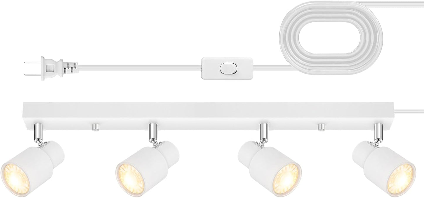 Plug-in LED Track Light Fixtures for Modern Indoor Spaces